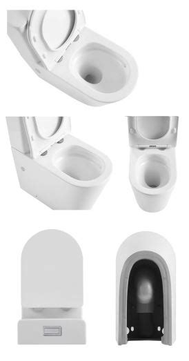 Zumi Zero Rimless Extra High Tornado Flush Toilet Suite Mb