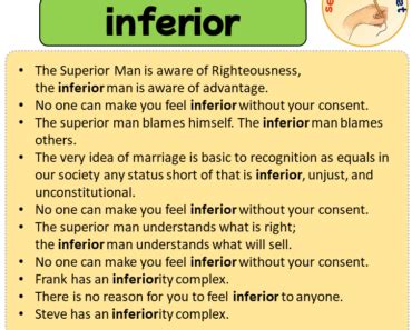 sentences  inferior  english archives sentenceswithnet