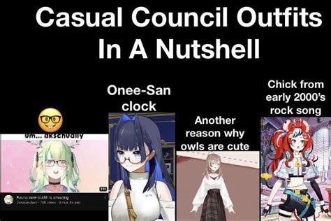 Now That Council Has Revealed Their Casual Outfits Rhololive