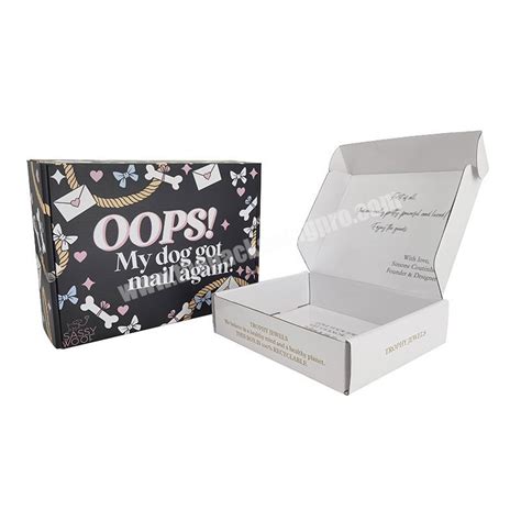 Custom Eco Friendly Skin Care Products Packing Shipping Box With