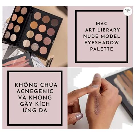 Phấn Mắt Mac Nude Model Art Library Eyeshadow Palette