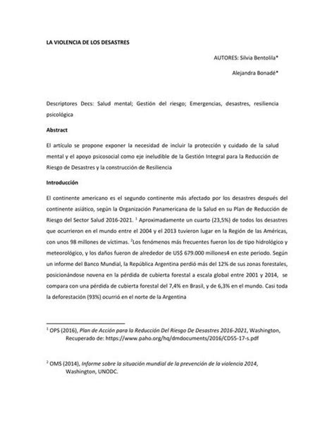 La Violencia De Los Desastres Francisco Sotelo UDocz