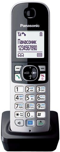Дополнительная трубка Panasonic KX-TGA681RUB — купить в интернет ...