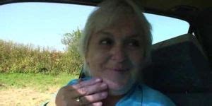 GRANNYBET Old Granny Gets Nailed In The Car Porn Videos