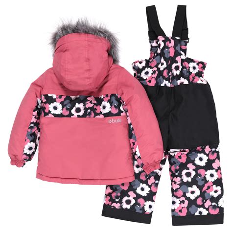 Зимний детский костюм Buki для девочки. Коллекция Зима 2021-2022 ...