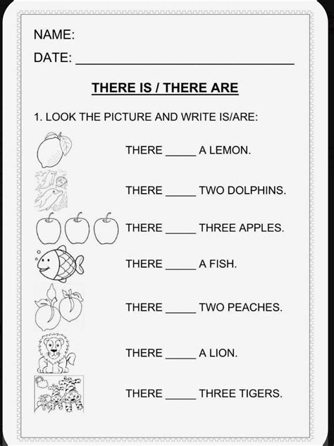 There Is There Are Atividades - 45 ideias de There is/are em 2025 | aulas de inglês, atividades de ...