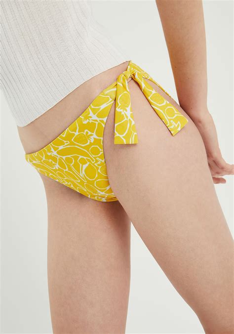 Mellow Yellow Fruit Bikini Bottoms BLACKFISH Brand New Vintage
