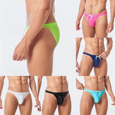 SEXY HERREN BADE Bikini Slip Tanga G String Schwimmhose Bademode Unterwäsche EUR 9 29 PicClick DE