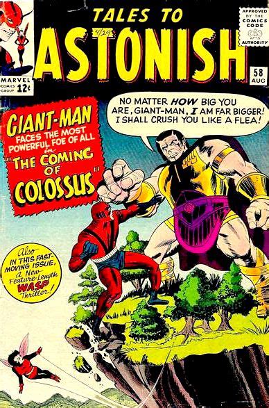 Tales To Astonish 58 Featuring Giant Man The Wasp By Jack Kirby