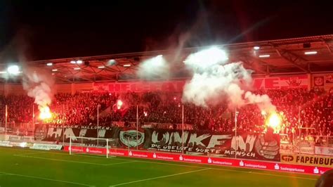 Hfc Chemie Vs Vfr Aalen Choreo Fankurve Youtube