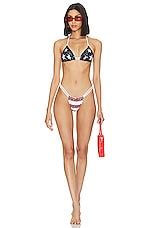Beach Bunny Indy Tango Bikini Bottom In Red White REVOLVE