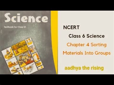 Ncert Class Six Chapter 4 SORTING MATERIALS INTO GROUP Ias Bpsc Jpsc