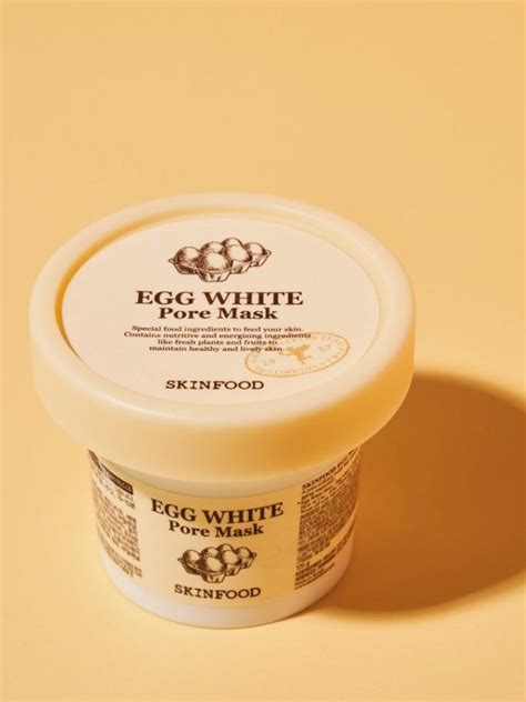 Egg White Pore Mask Μάσκα με ασπράδι αυγού για βαθύ καθαρισμό των