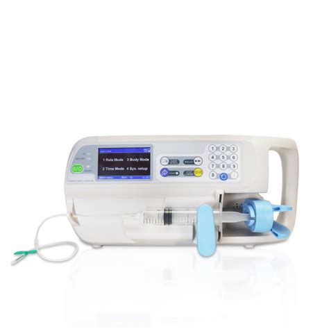 Wgs 1011 Single Channel Syringe Pump Portable Medical Syringe Pump