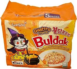 145g Buldak Quattro Cheese Hot Chicken Flavor Ramen Mart31