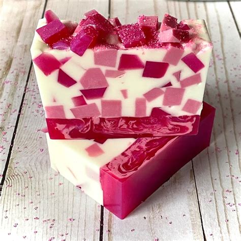 Candy Kisses Handcrafted Soap Glycerin Soap Bar Valentines Etsy