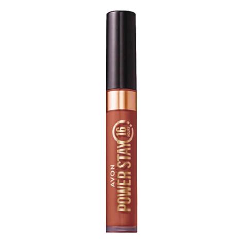 Batom Líquido Matte Avon Power Stay 16h Nude Coral Shopee Brasil