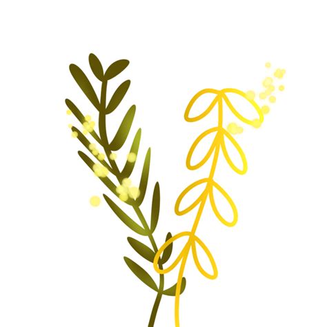 Rustic Organic Leaves 25027292 Png