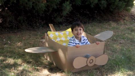 Cardboard Box Airplane | Crafts for Kids | PBS KIDS for Parents