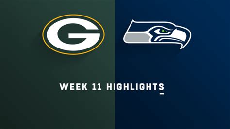 Packers vs. Seahawks highlights | Week 11