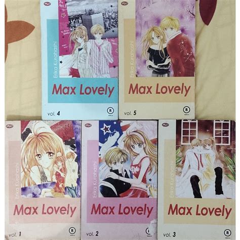 Jual Komik Murah Bekas Max Lovely By Erika Kurahashi Tamat End Shopee