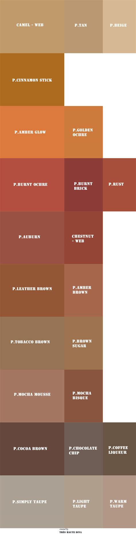 Fine Beautiful Camel Pantone Color 7445