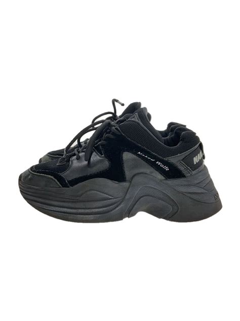 Yahoo オークション NAKED WOLFE ローカットスニーカー US8 BLK