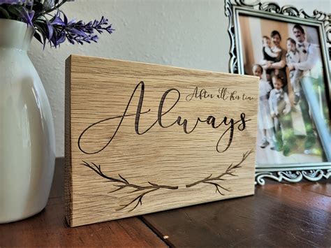 Always Harry Potter Engraved Wood Sign, After All This Time Quote - Etsy