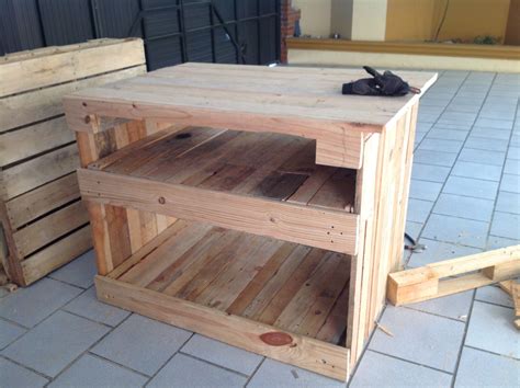 Mesa De Trabajo Pallet Table