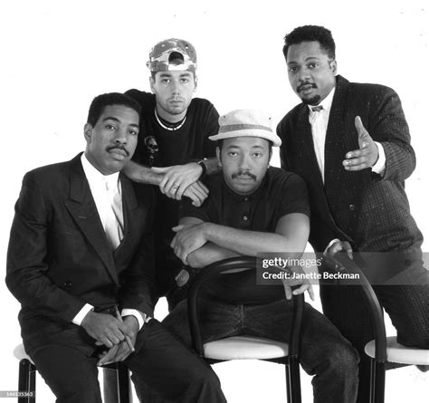 Def Jam Recording Artists With Label Founder Russell Simmons New