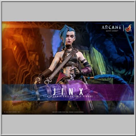 Figurine Hot Toys Jinx Arcane League Of Legends Figurines Mania