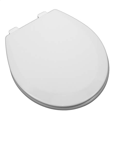 Proflo Pftswec1000 Round Closed Front Toilet Seat White