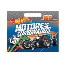 Livro Colorir Hot Wheels Motores Turbinados Ciranda Cultural Papelaria Criativa