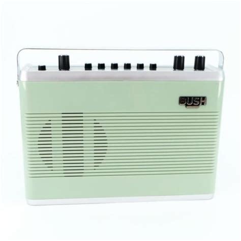 Bush Retro Wireless Dab Radio Sage Green Ebay