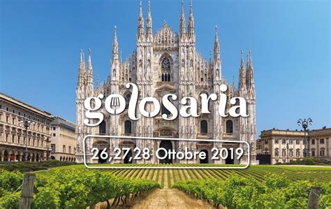 Golosaria Le Eccellenze Enogastronomiche Italiane Arrivano A Milano