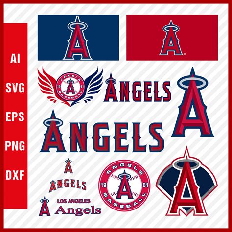 Los Angeles Angels Logo, LA Angels Svg Cut Files & Layered | Inspire Uplift