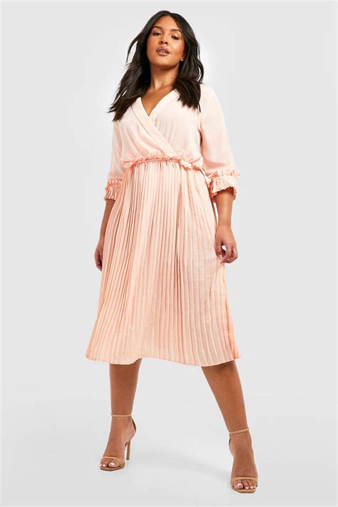 Plus Size Midi Dresses Plus Size Midi Dresses For Weddings Boohoo Usa