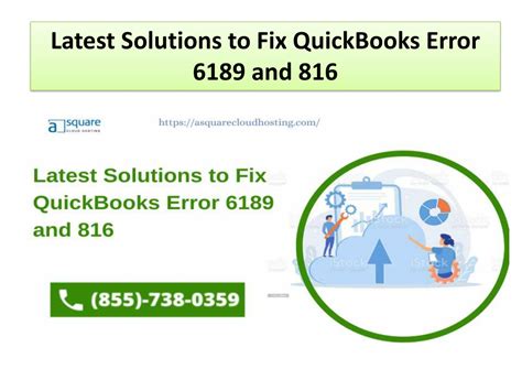 PPT QuickBooks Error 6189 And 816 Causes Symptoms And Resolutions