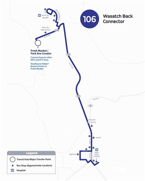 High Valley Transit Route 107 PC-SLC Connect Schedule 26