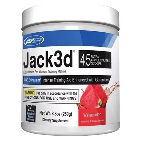 Pré Treino Jack 3d 45 Doses 250g Original Frete grátis