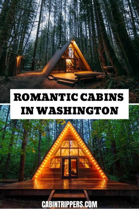 Top Romantic Cabins In Washington With Hot Tubs