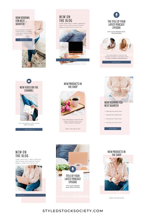 20 Instagram Story Canva Templates Styled Stock Society