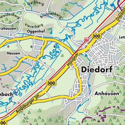 diedorf stadtplaene und landkarten