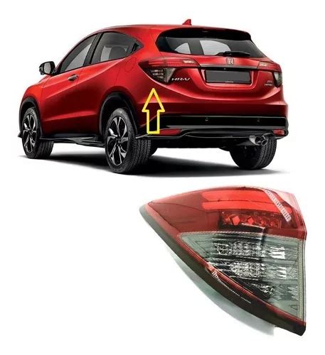 Lanterna Original Canto Honda Hrv 2019 Led Fume Esquerdo