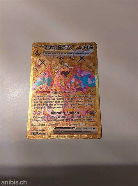 Carte Pokemon Dracaufeu Ex Canton Vaud Anibis Ch