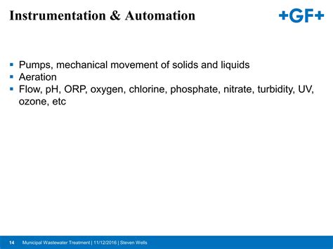 Municipal wastewater treatment | PPTX