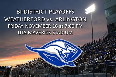 Football Playoff Game Friday November 16 Weatherford Independent