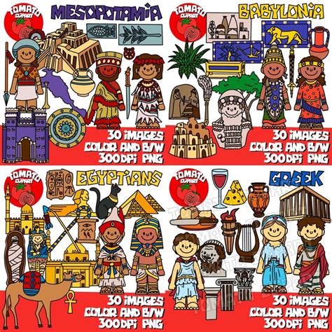 ancient history clipart mesopotamia babylonia egyptians greek