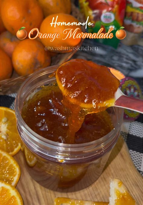 Homemade Healthy Orange Marmalade Recipe | TikTok