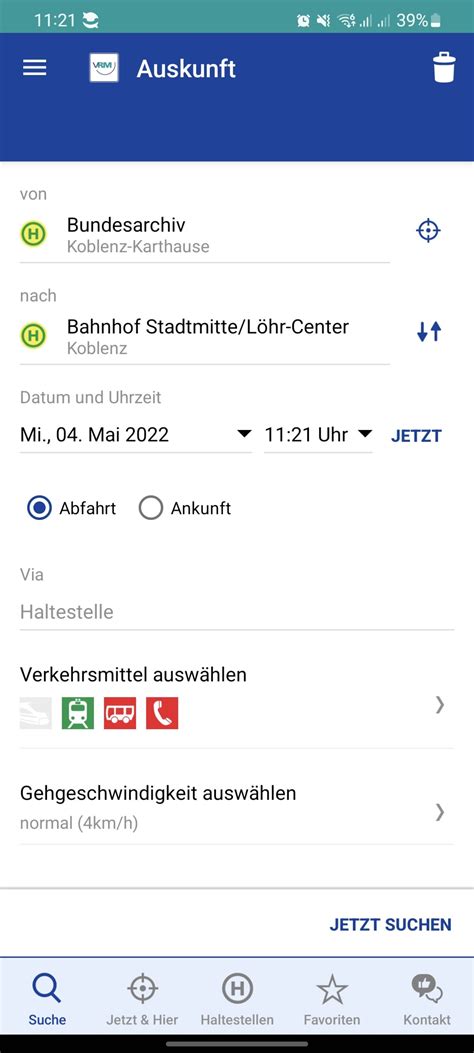 The fahrplanauskunft vvs app has a surprising new feature 20